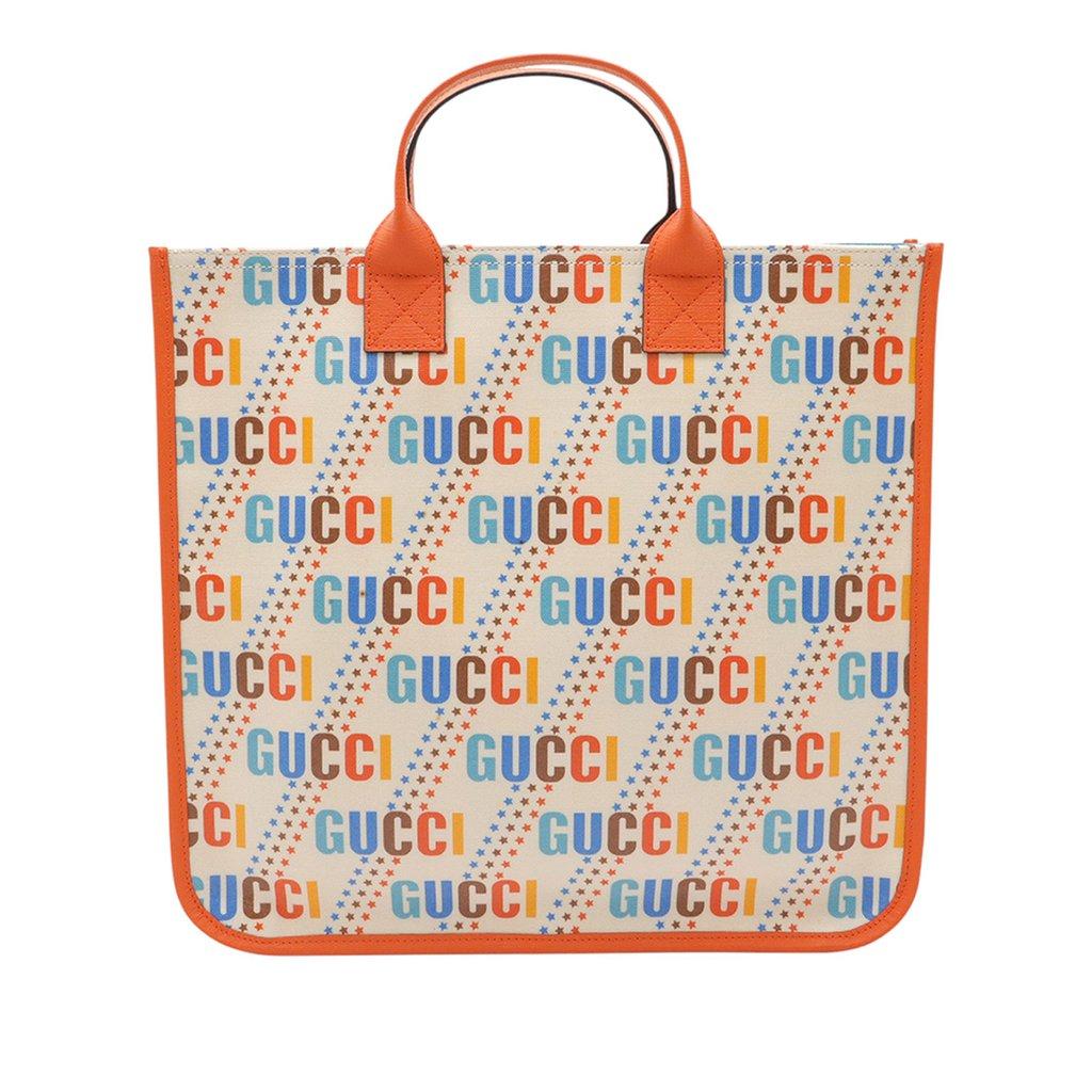 Gucci Childrens Canvas Logo Tote