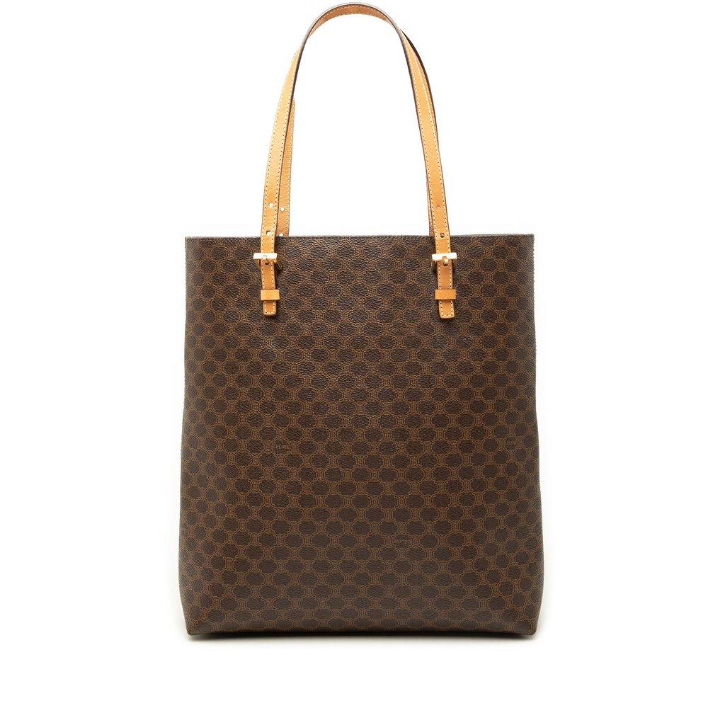 Celine Macadam Coated Canvas Tote
