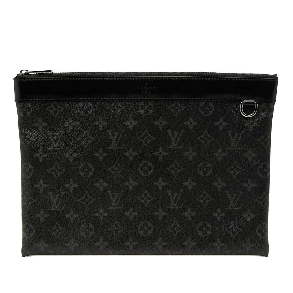 Louis Vuitton Monogram Eclipse Discovery Pochette GM