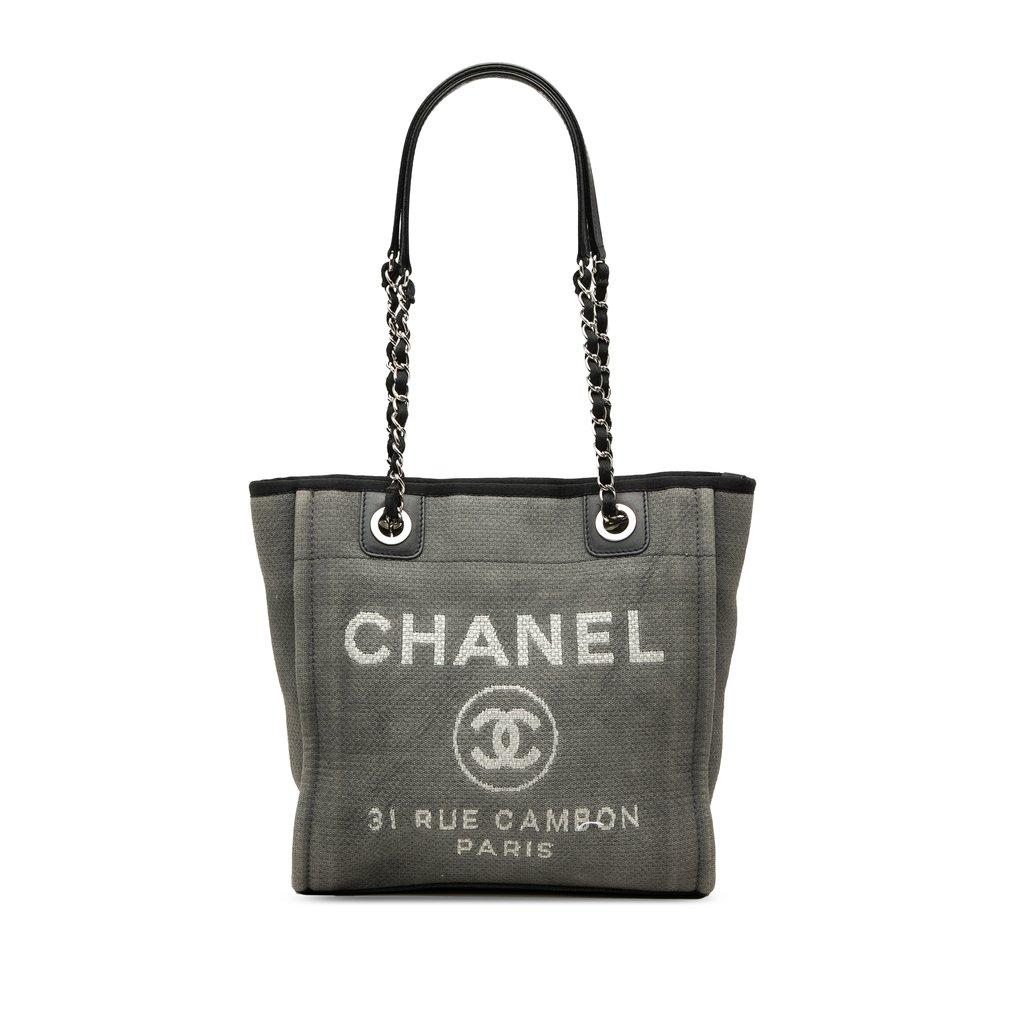 Chanel Mini Canvas Deauville Tote