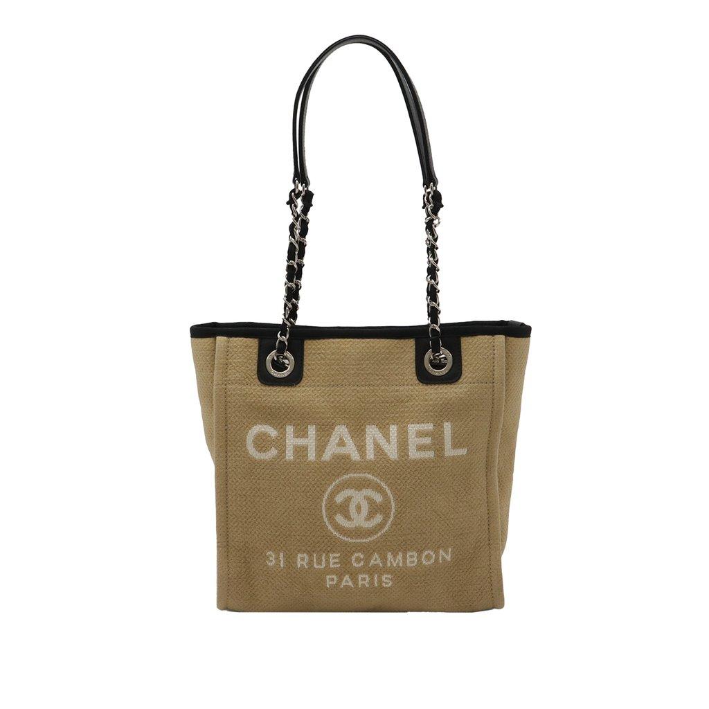 Chanel Mini Canvas Deauville Tote