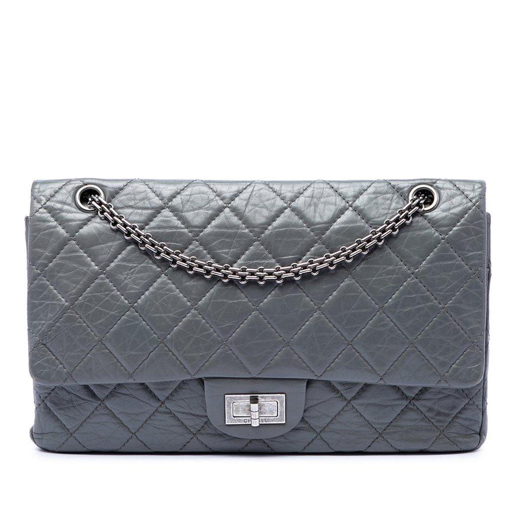 Chanel Quilted Aged Calfskin Reissue 2.55 Double Flap 227