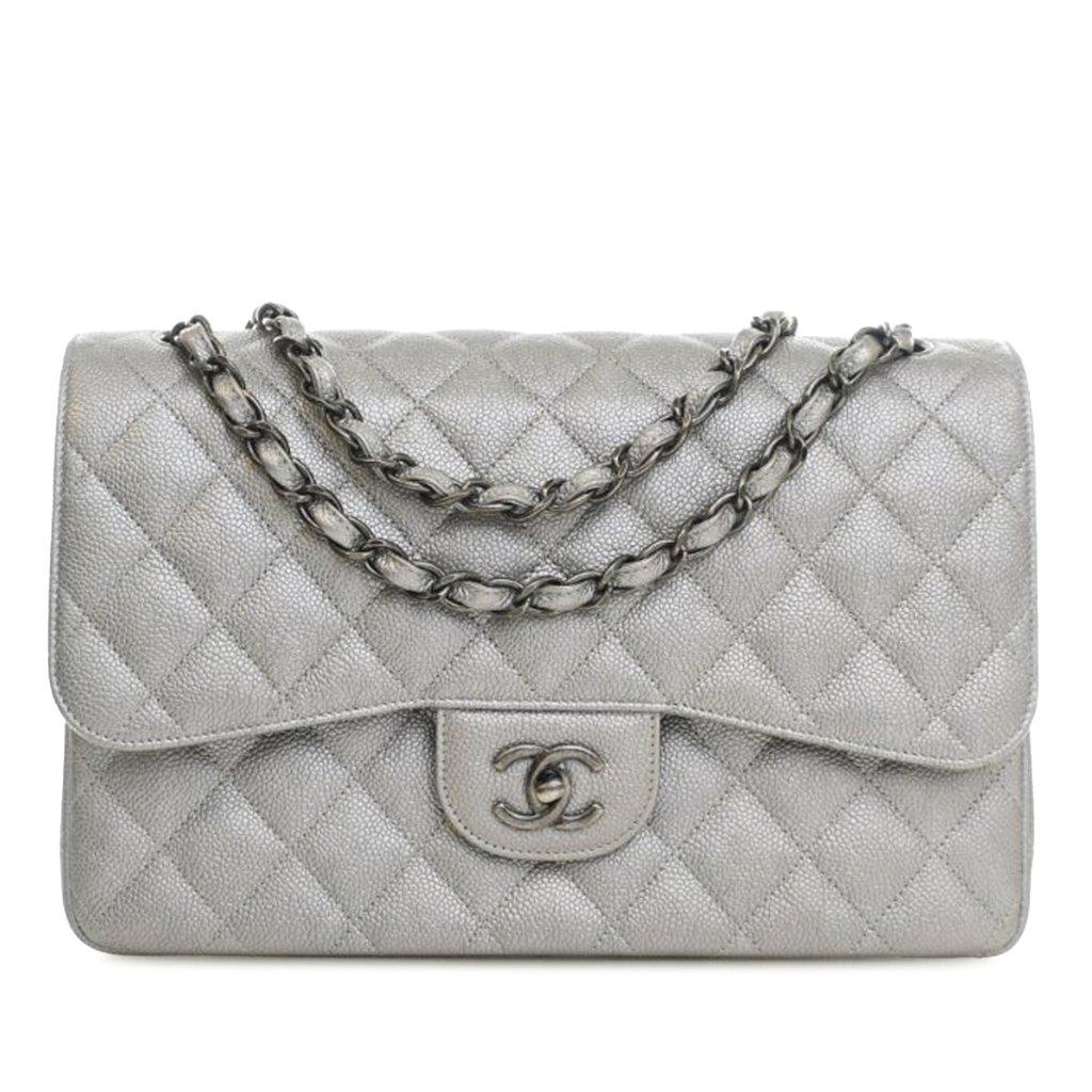 Chanel Jumbo Classic Caviar Double Flap