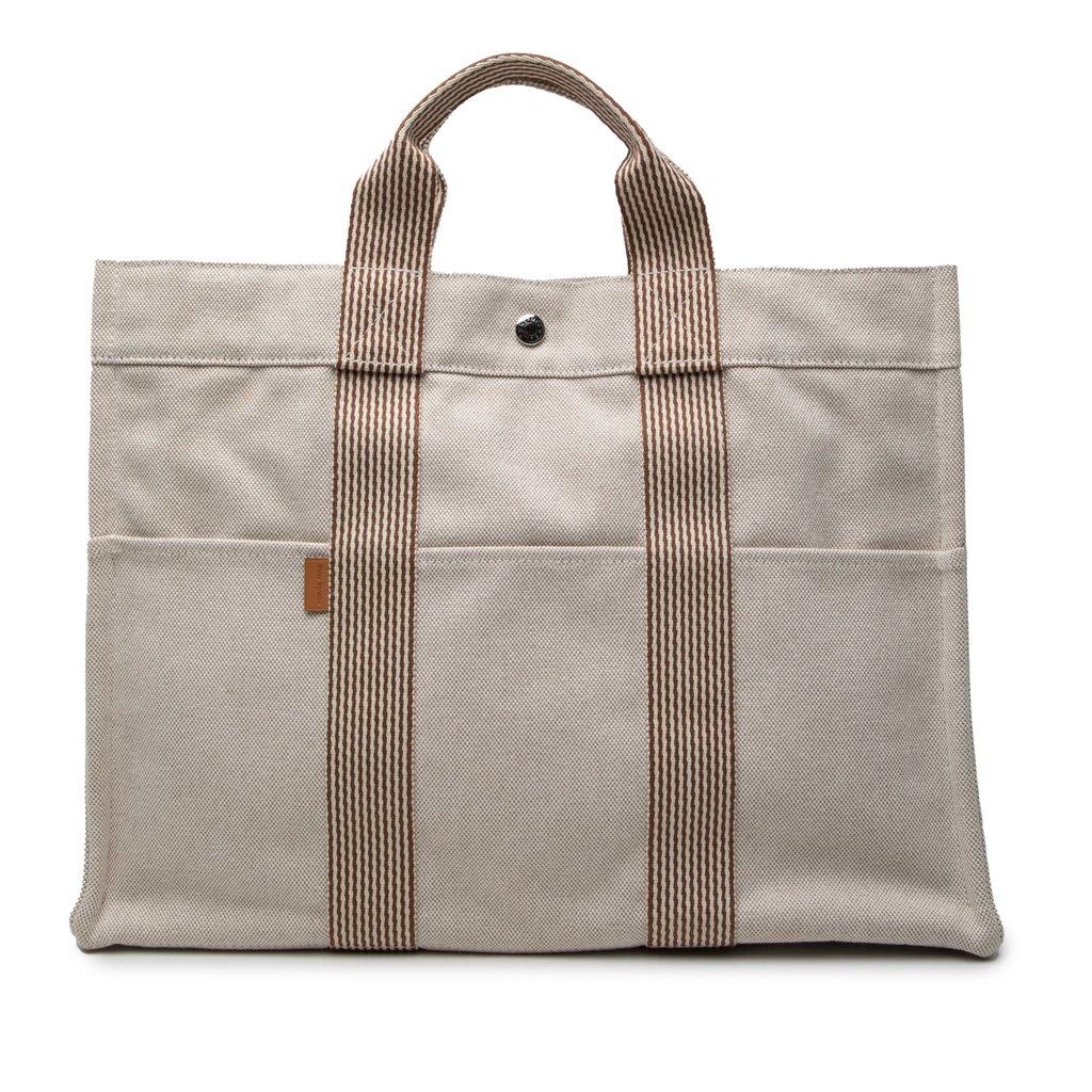 Hermès Canvas Fourre Tout MM