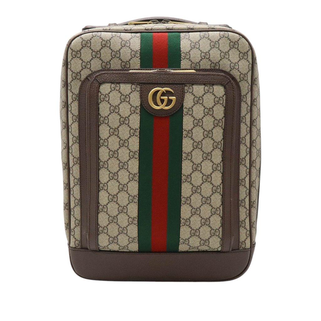 Gucci Medium GG Supreme Web Ophidia Backpack