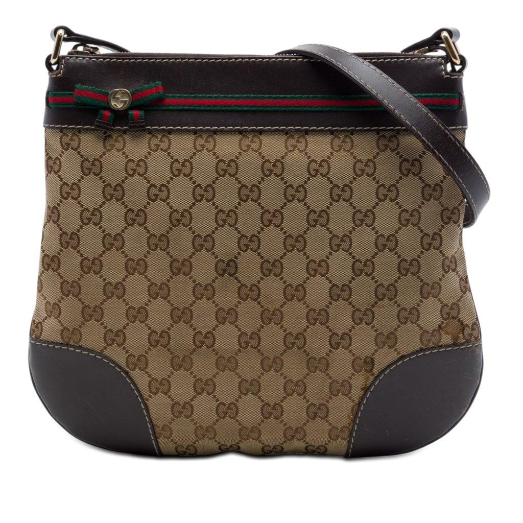 Gucci GG Canvas Web Mayfair Crossbody