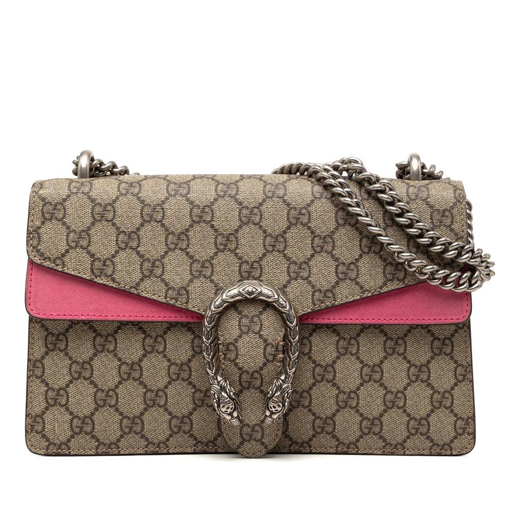 Gucci Medium GG Supreme Dionysus Shoulder Bag
