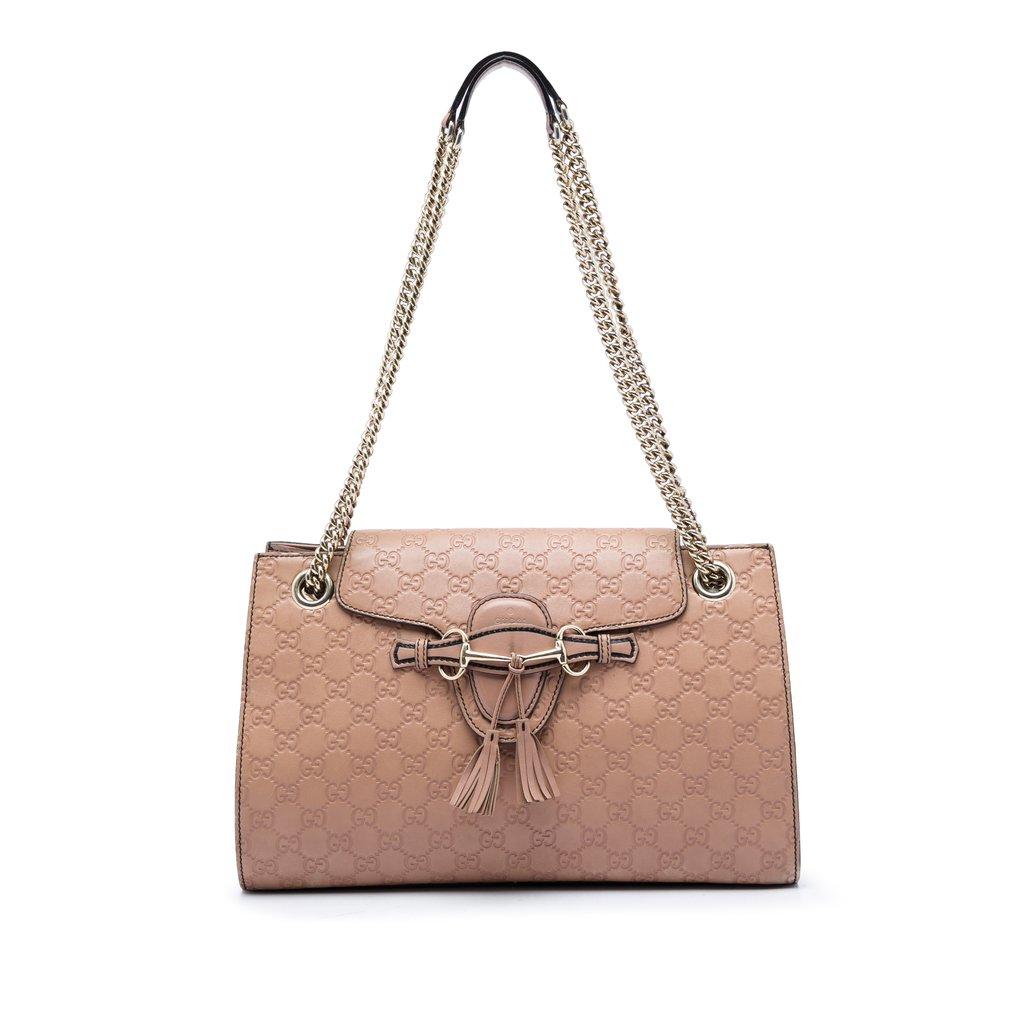 Gucci Large Guccissima Emily Shoulder Bag