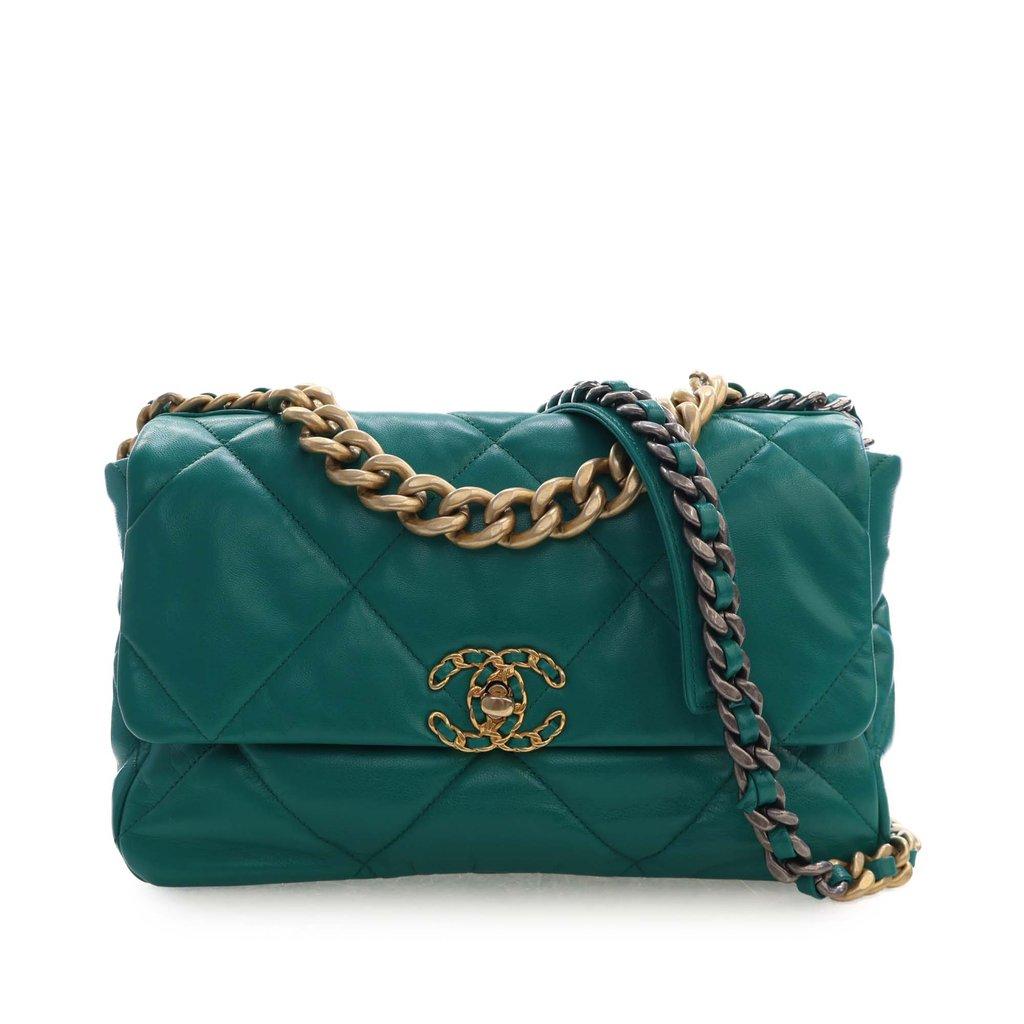 Chanel Large Lambskin 19 Flap