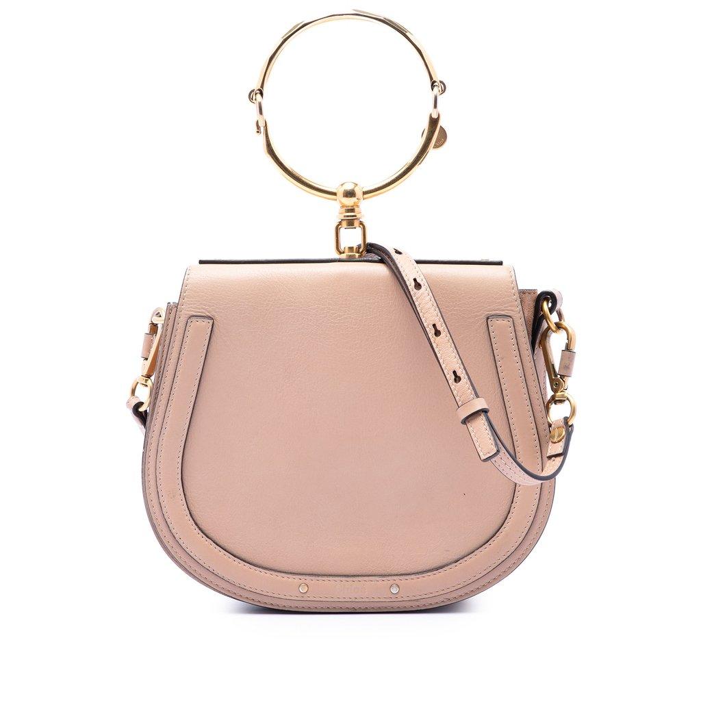 Chloé Medium Leather Nile Bracelet Satchel