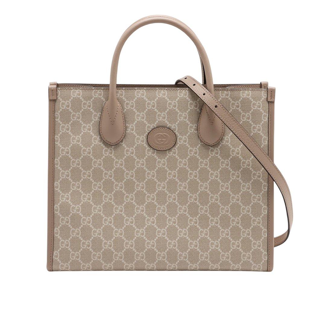 Gucci حقيبة صغيرة من قماش GG Supreme المتشابك بشعار G