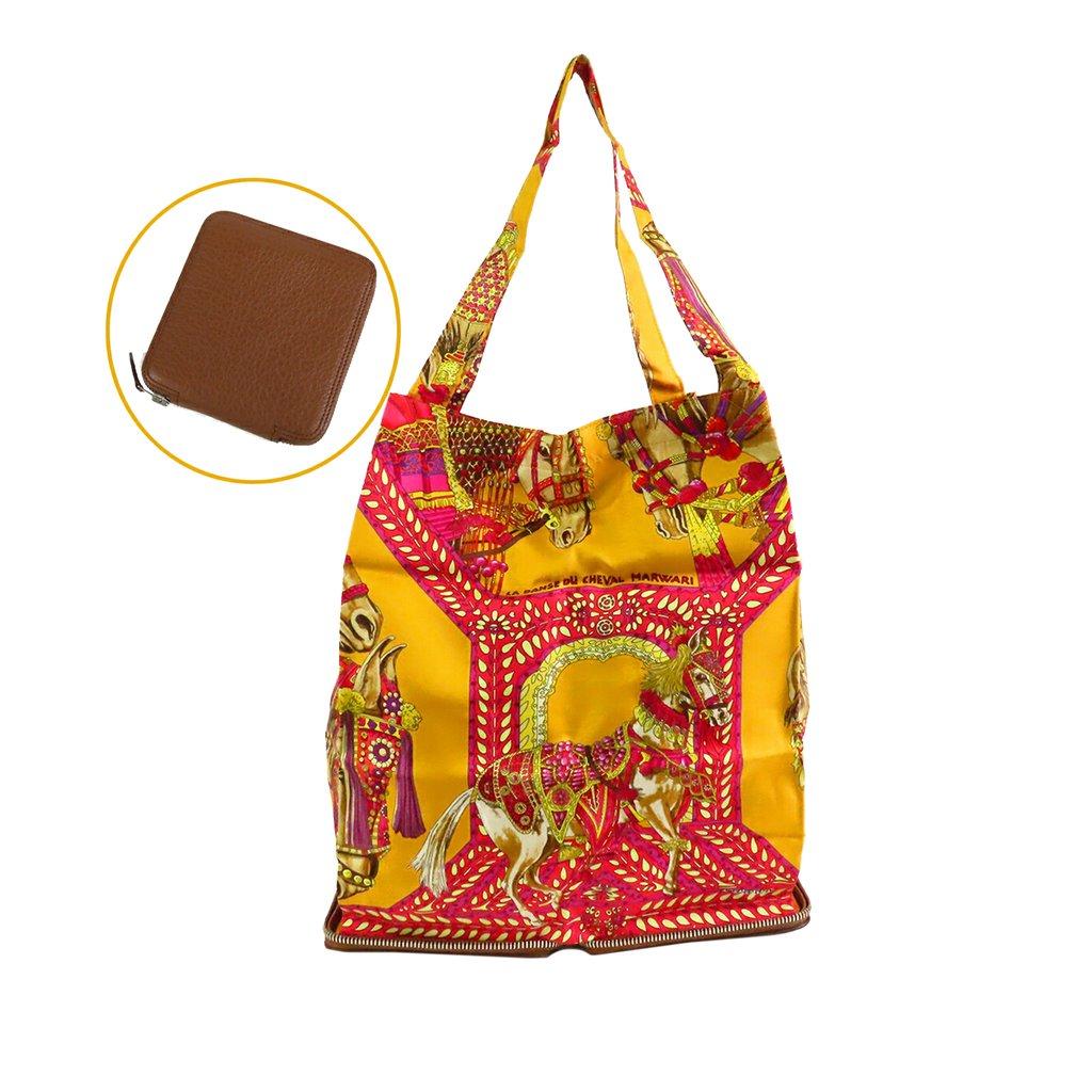 Hermès La Danse Du Cheval Marwari Silky Pop Tote