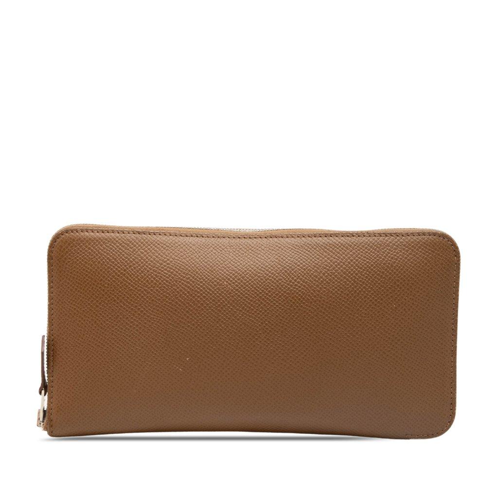 Hermès Epsom Silk In Classique Long Wallet