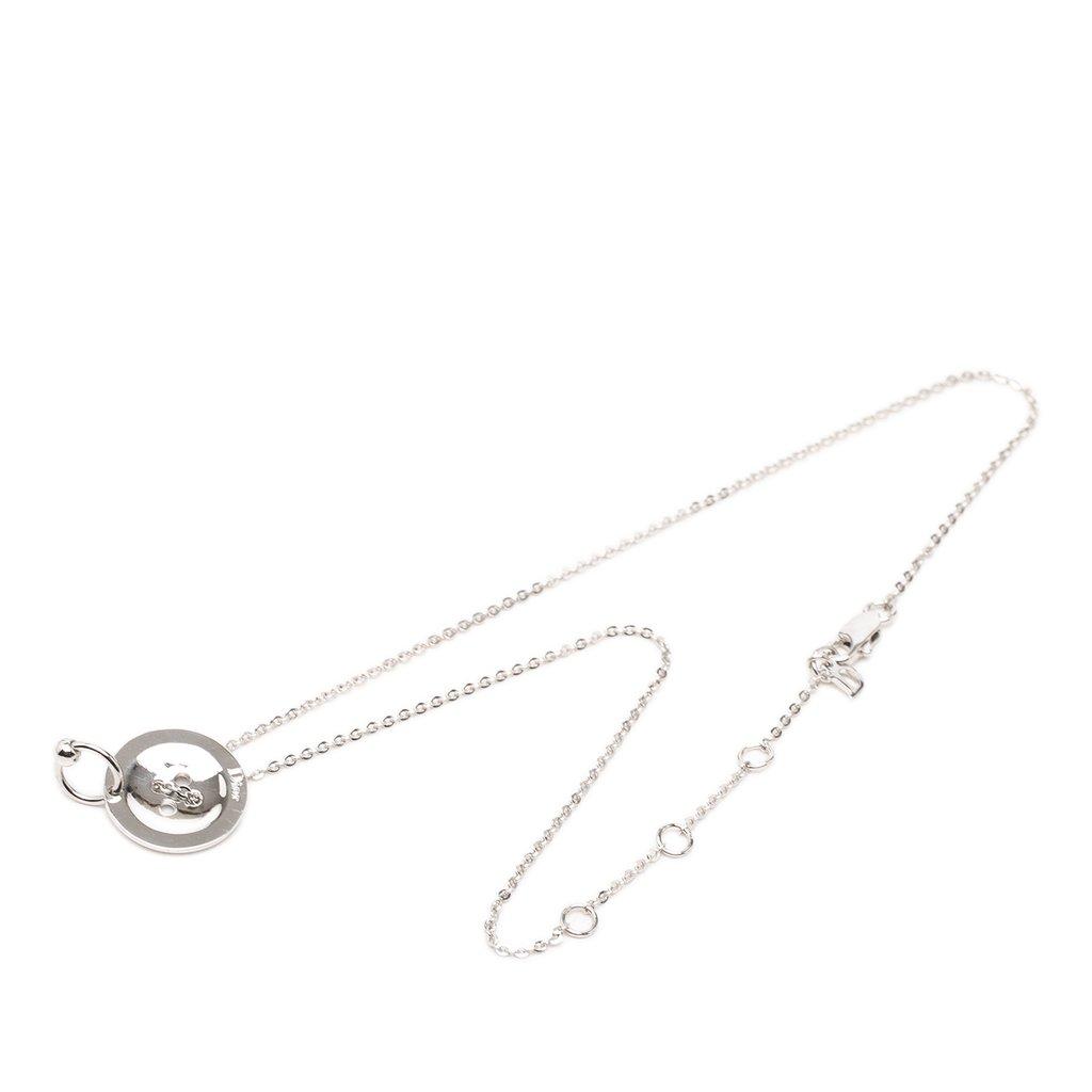 Dior قلادة زر نحاسي