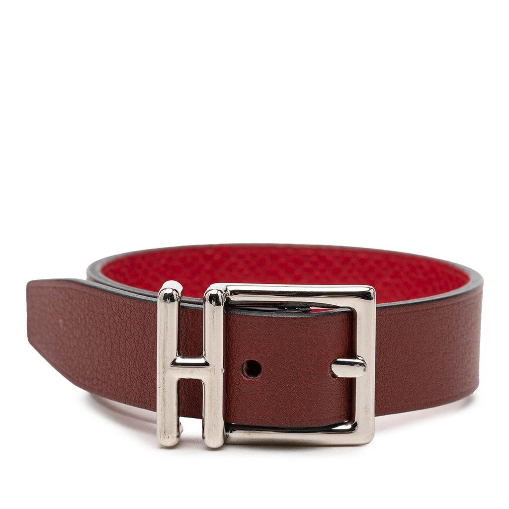 Hermès سوار ناثان الجلدي T4