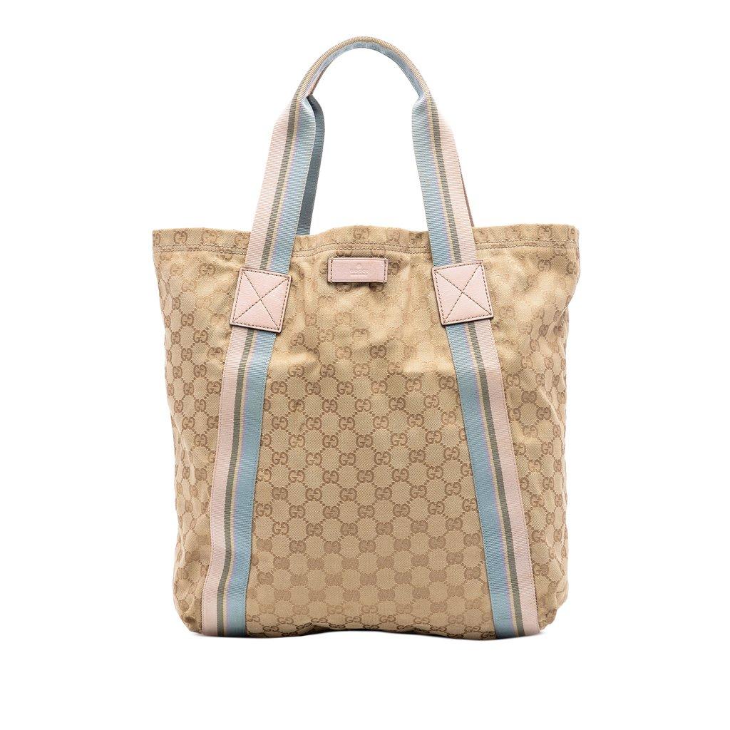 Gucci GG Canvas Web Tote