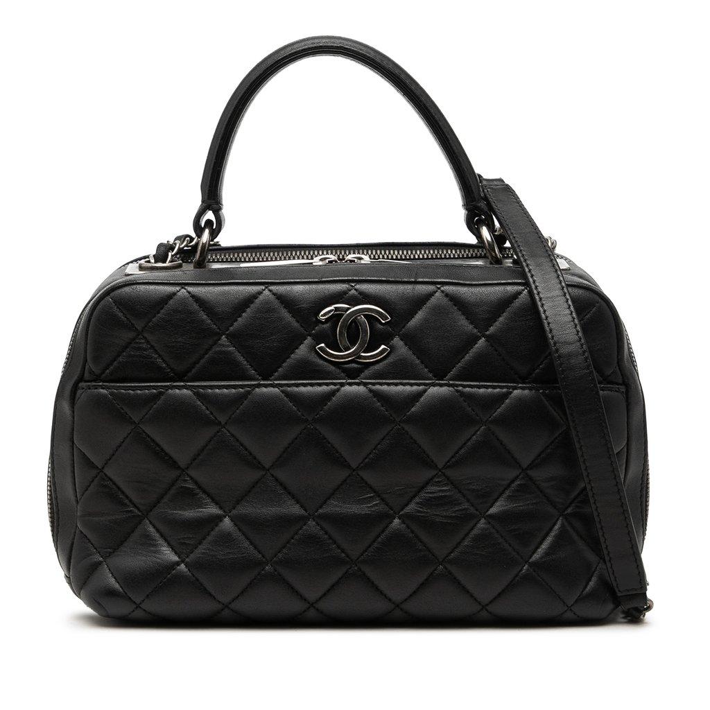 Chanel Medium Quilted Lambskin Trendy CC Bowling Bag
