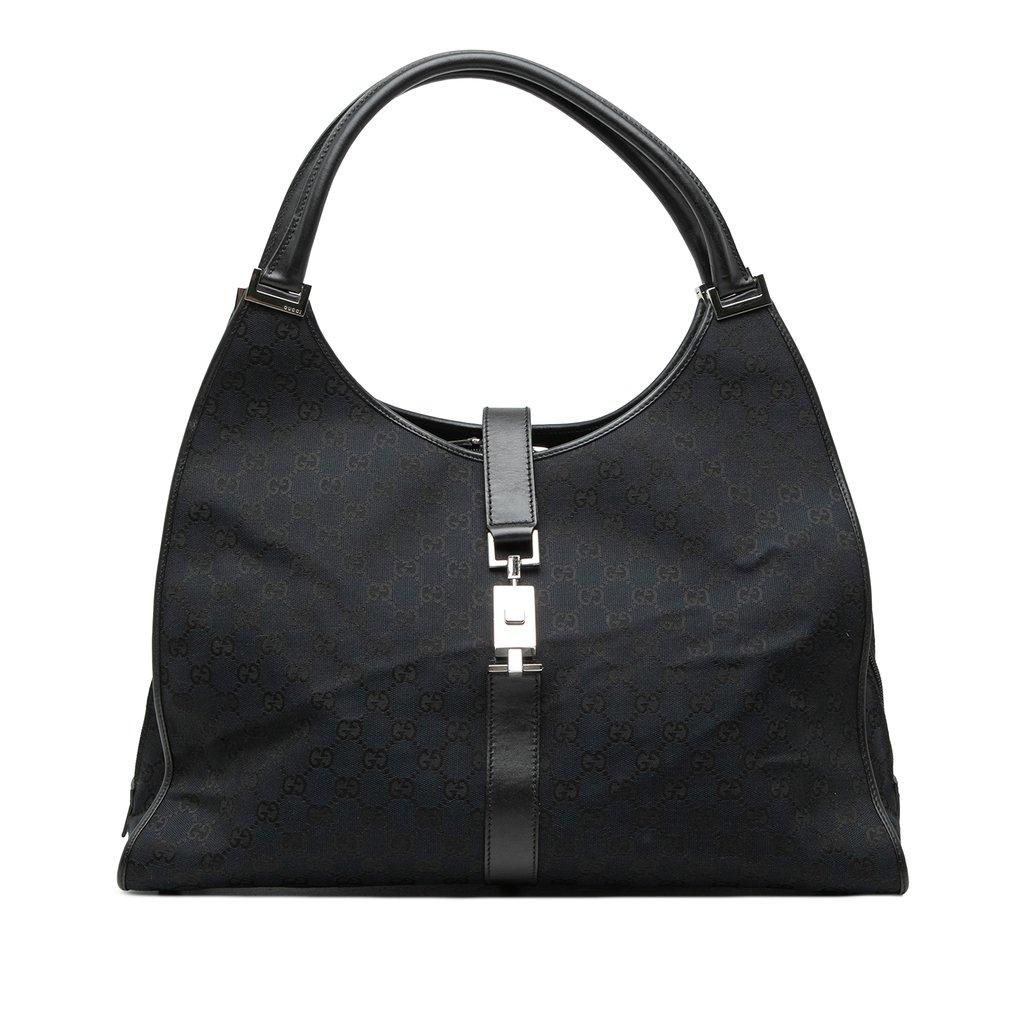 Gucci GG Canvas Jackie Bardot Travel Bag