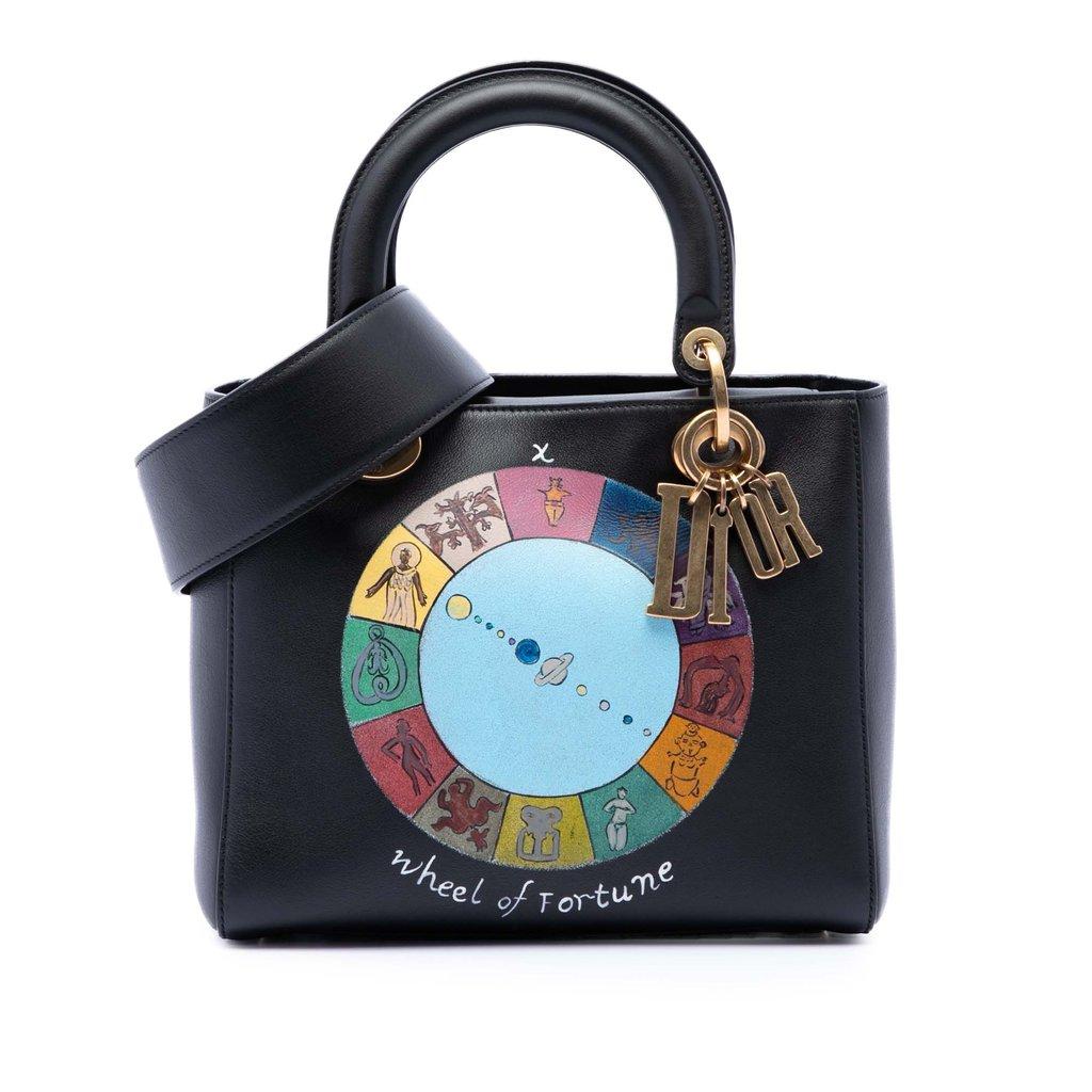 Dior Medium Calfskin Wheel of Fortune Tarot Lady Dior