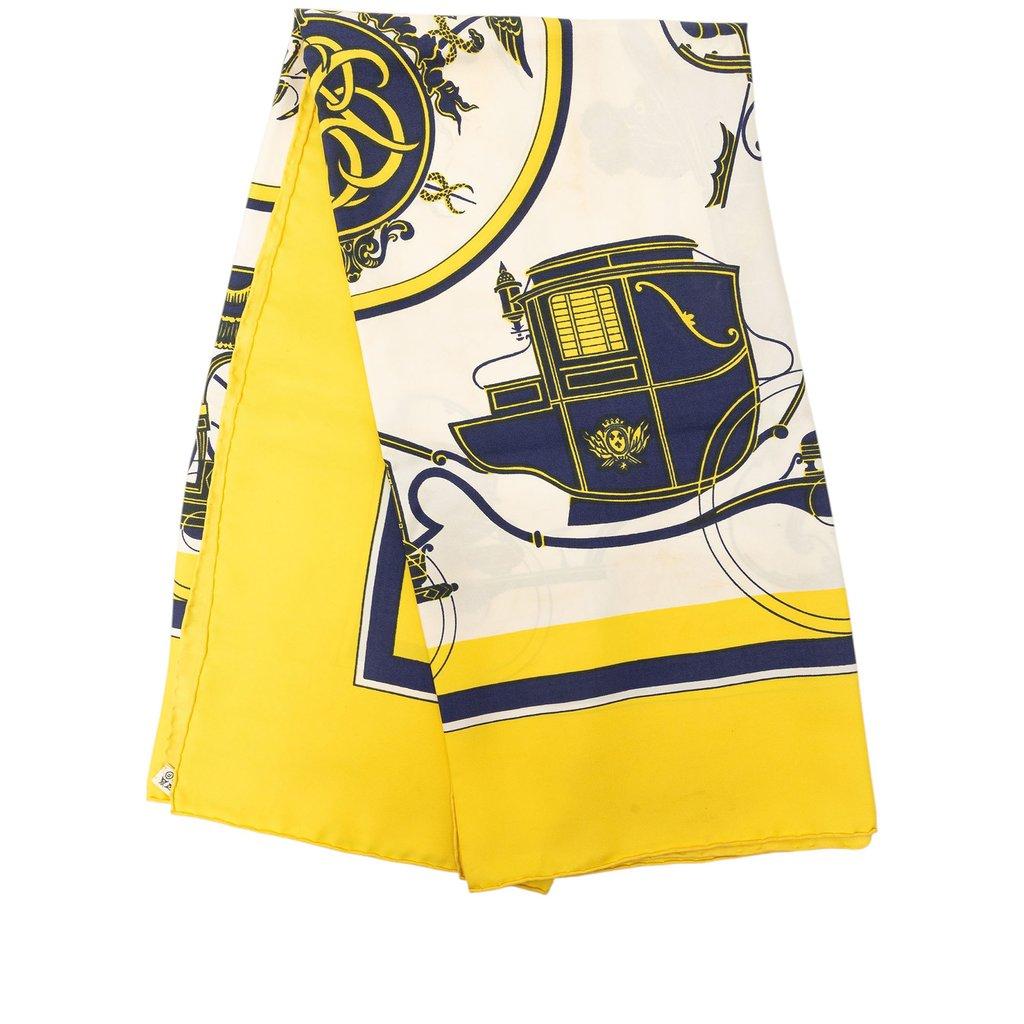 Hermès Ex Libris Silk Scarf 90