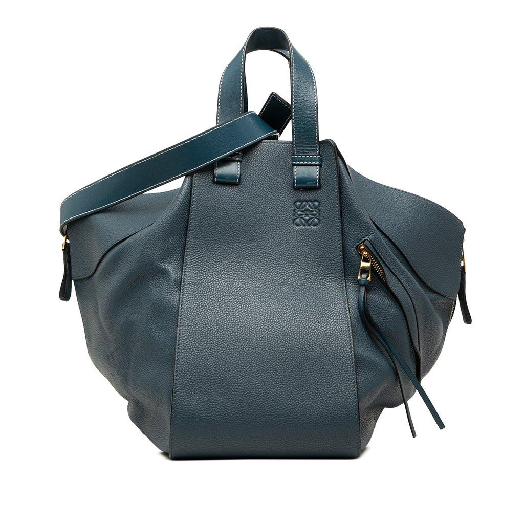 LOEWE Medium Grained Calfskin Hammock Satchel