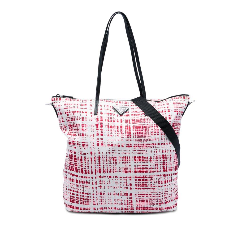 Prada Tessuto Stampato Satchel