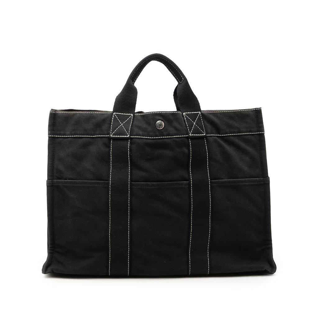 Hermès Canvas Fourre Tout MM