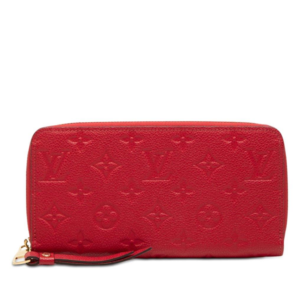 Louis Vuitton محفظة طويلة Monogram Empreinte Zippy