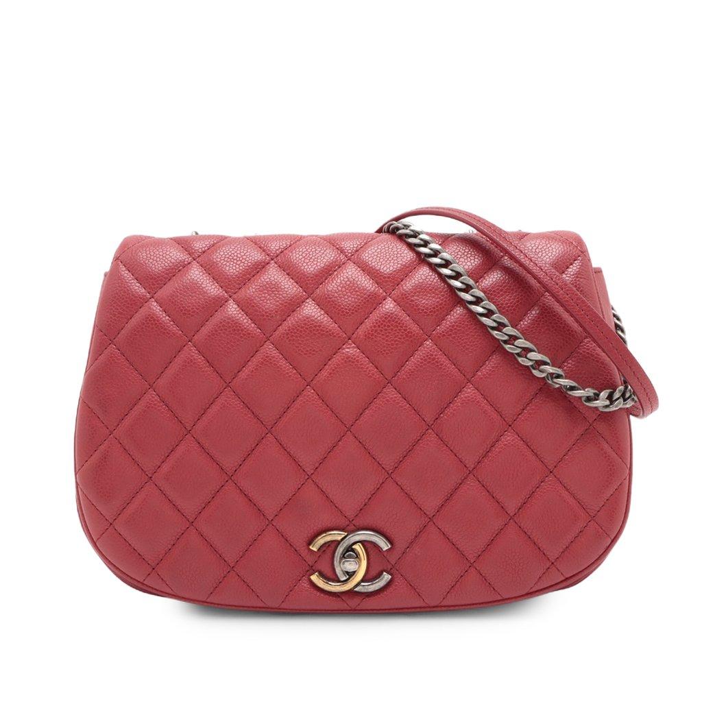 Chanel Medium Quilted Caviar Casual Pocket Flap