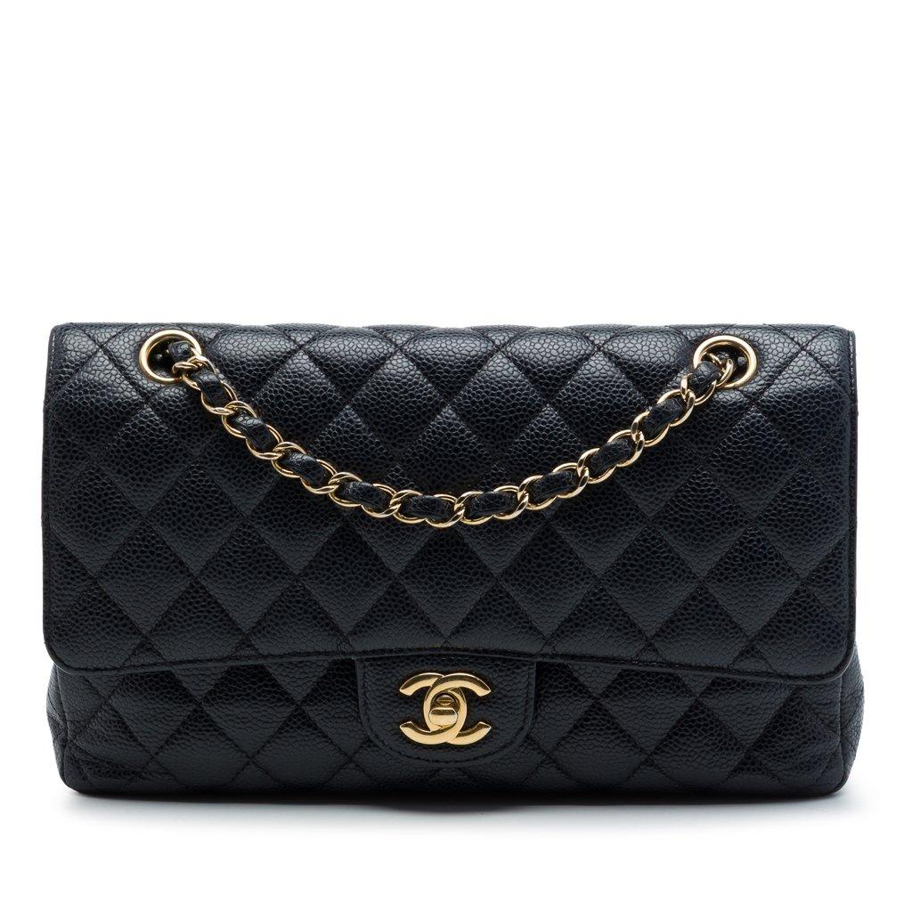 Chanel Medium Classic Caviar Double Flap