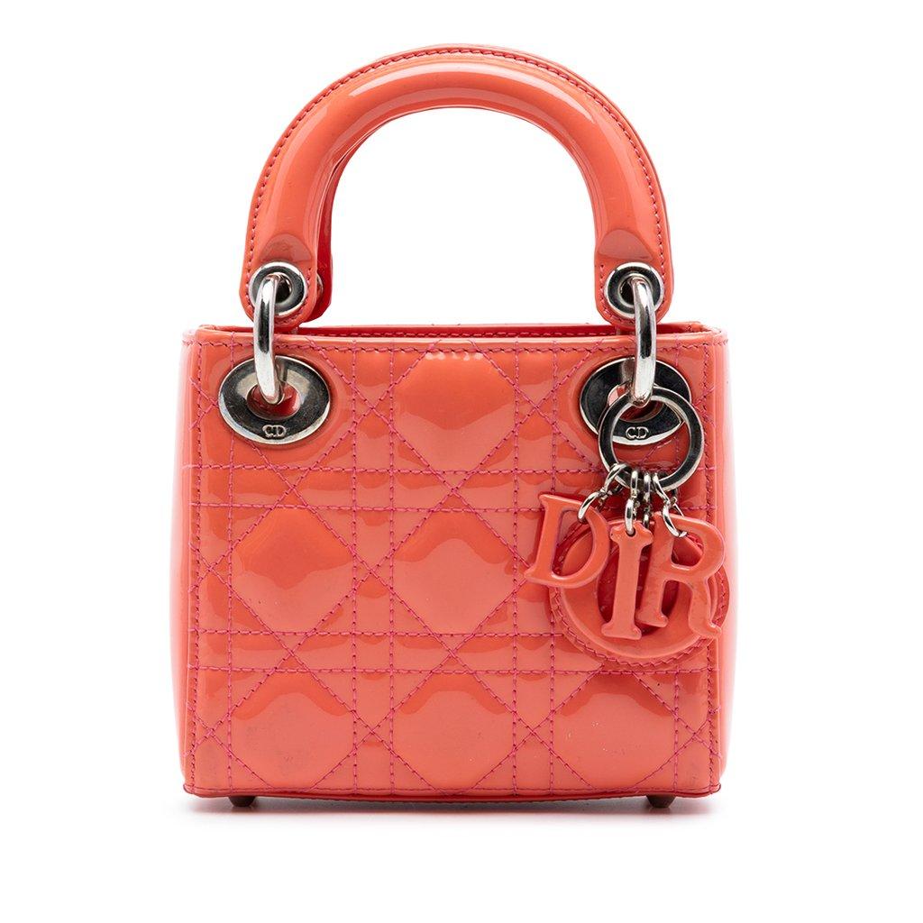 Dior Micro Patent Cannage Lady Dior