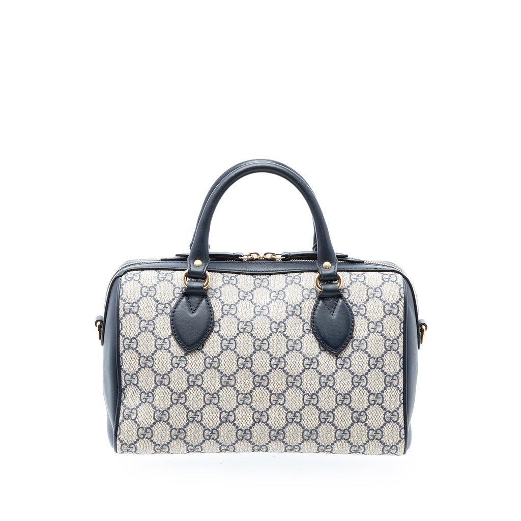 Gucci Small GG Supreme Boston Bag