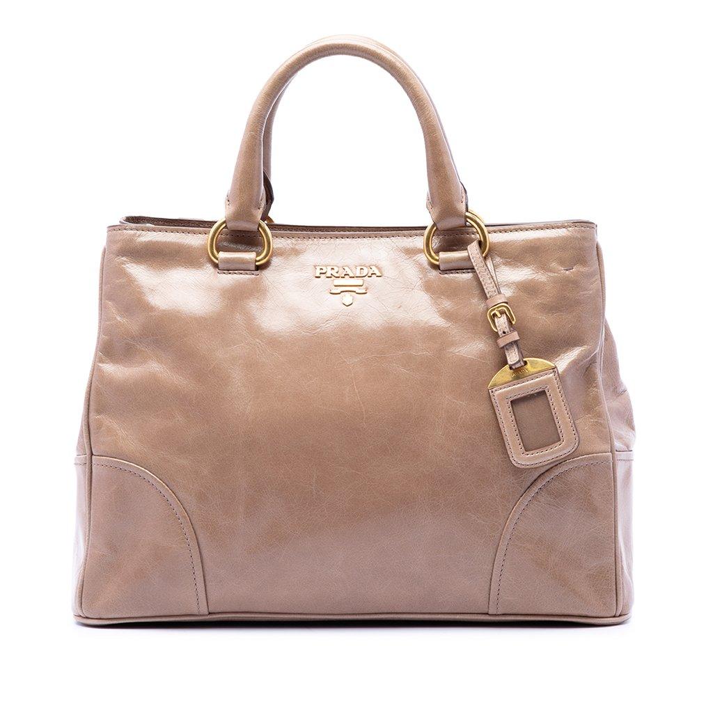Prada Vitello Shine Satchel