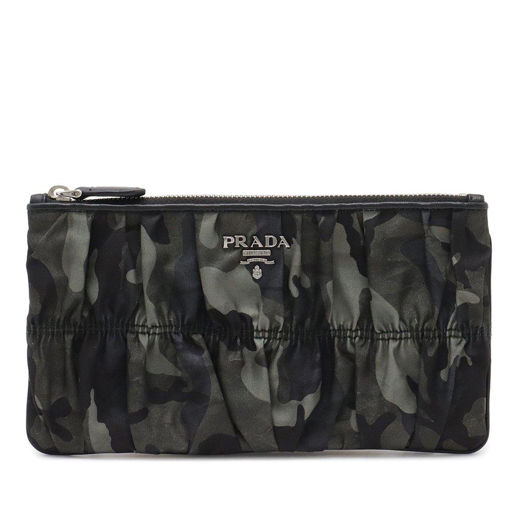 Prada Tessuto Camouflage Gaufre Pouch