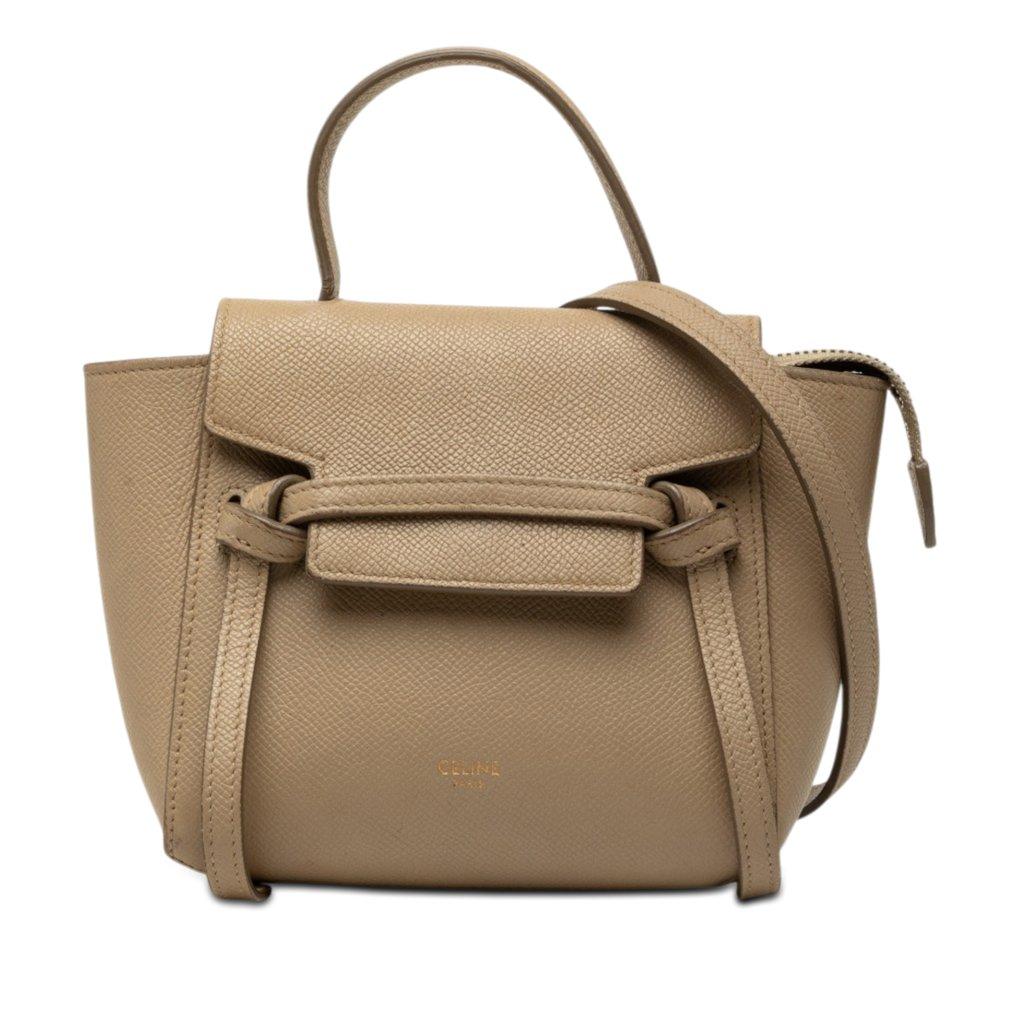 Celine Pico Grained Calfskin Belt Bag