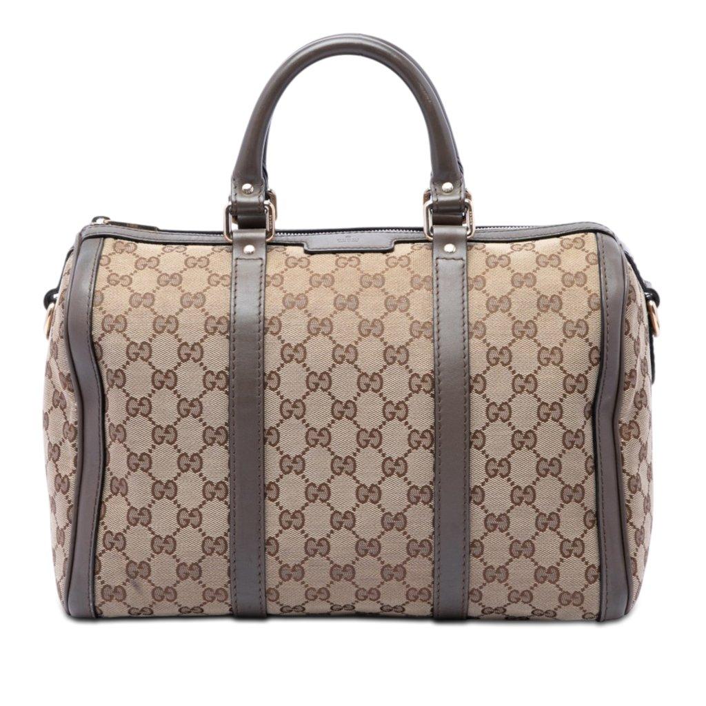 Gucci Medium GG Canvas Joy Boston Bag
