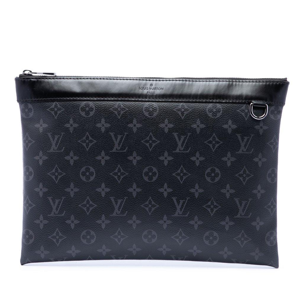 Louis Vuitton Monogram Eclipse Discovery Pochette GM