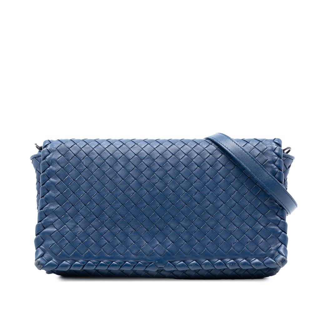 Bottega Veneta حقيبة كروس نابا إنترشياتو بقلاب