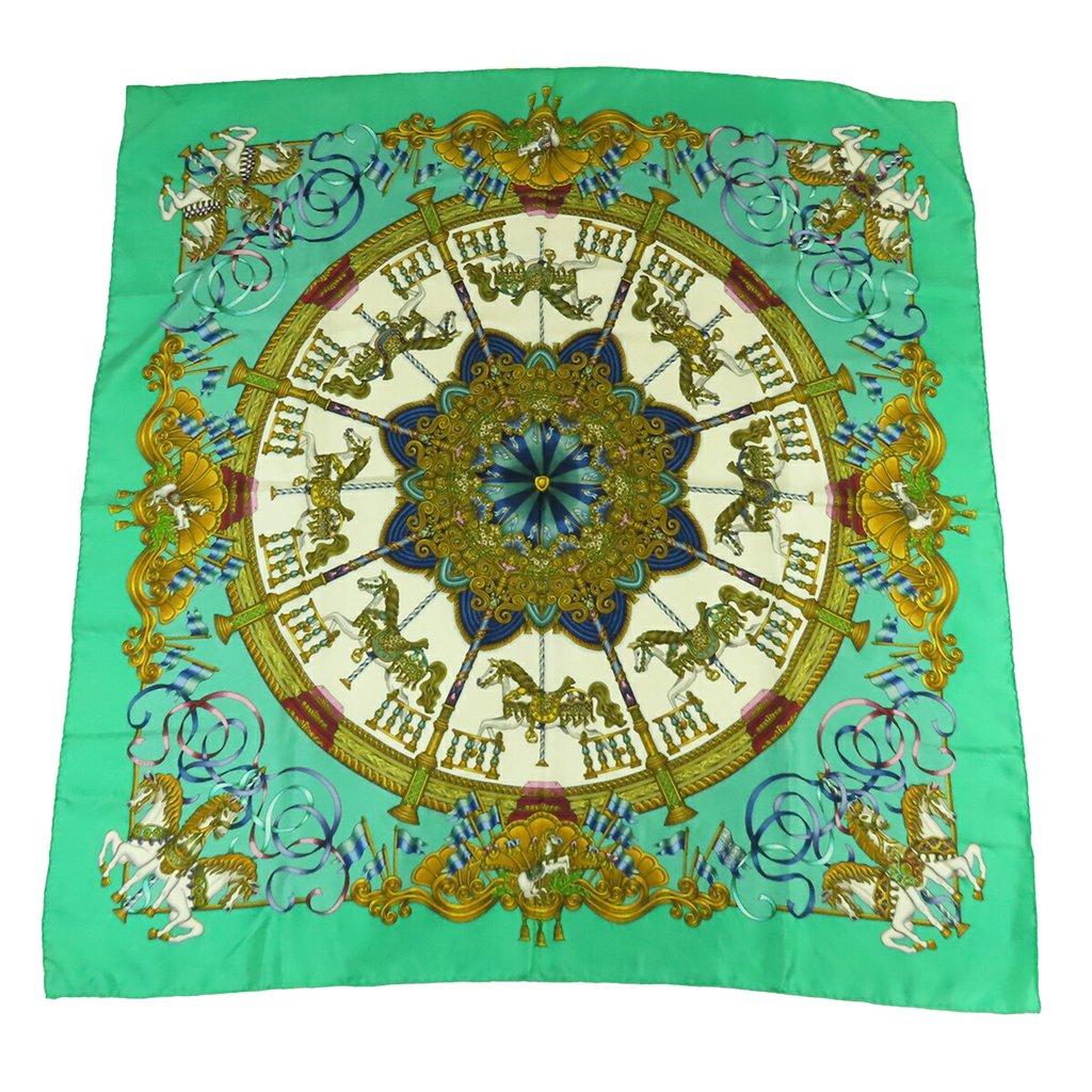 Hermès Luna Park Silk Scarf 90