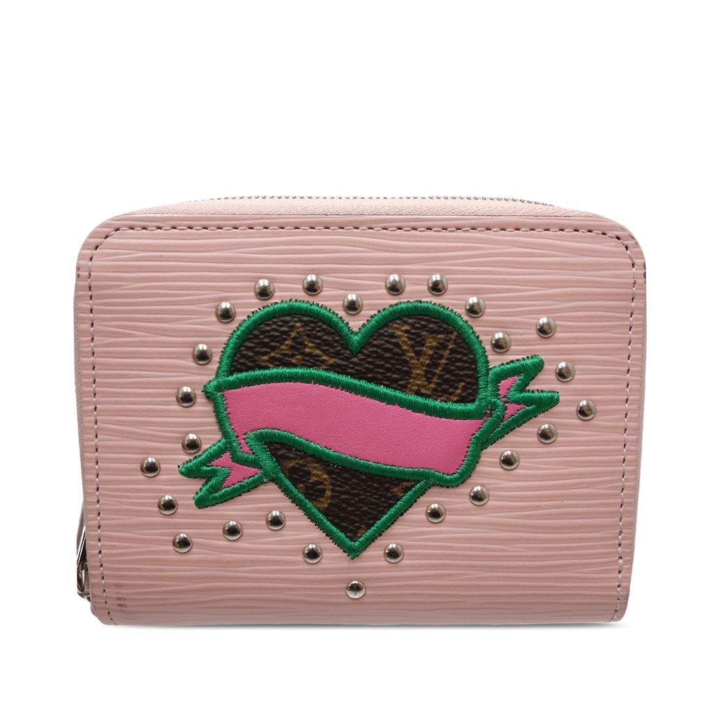 Louis Vuitton Epi LV Stories Zippy Coin Purse