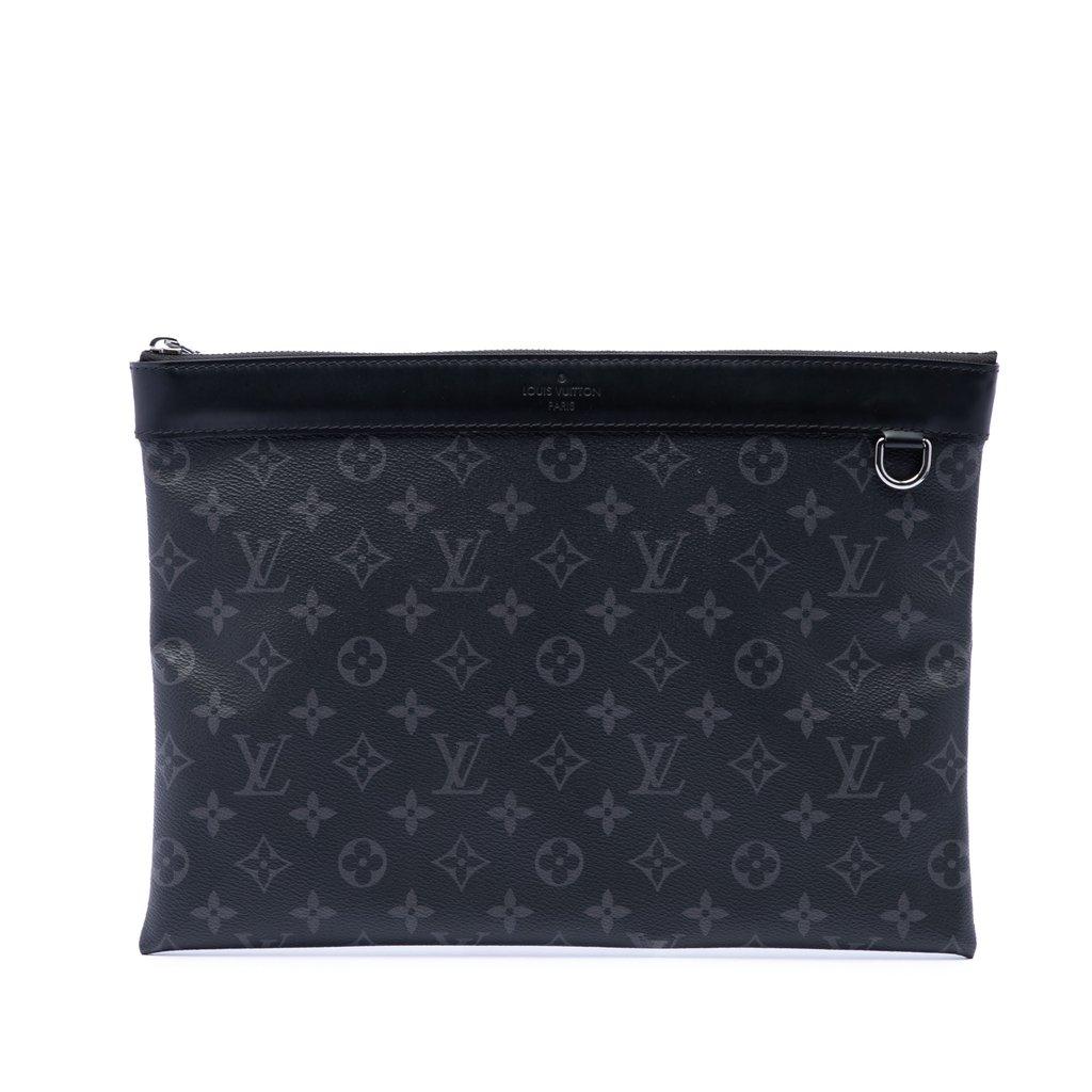 Louis Vuitton Monogram Eclipse Discovery Pochette GM