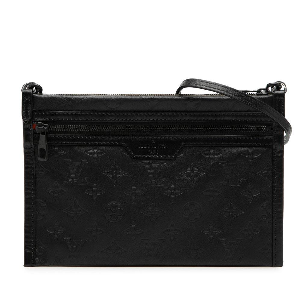 Louis Vuitton Monogram Shadow Double Flat Messenger