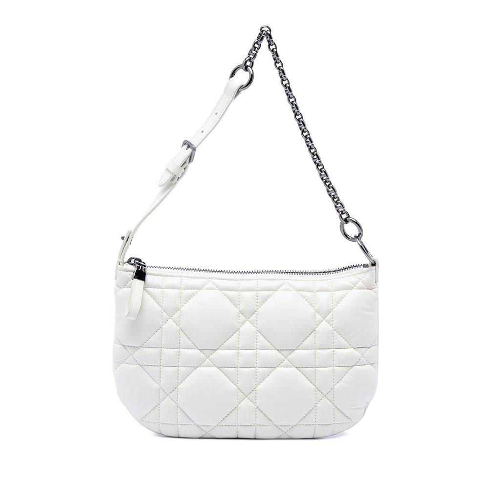 Dior Mini Calfskin Macrocannage Dior Caro Tulip Bag