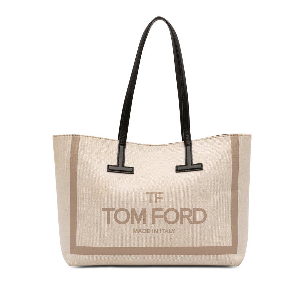 Tom Ford Small Canvas T Tote