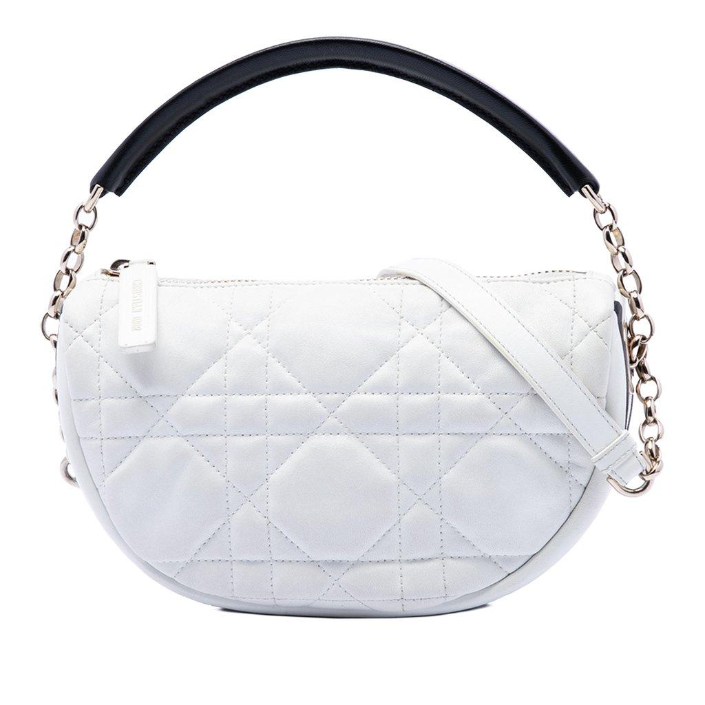 Dior Small Lambskin Cannage Dior Vibe Hobo