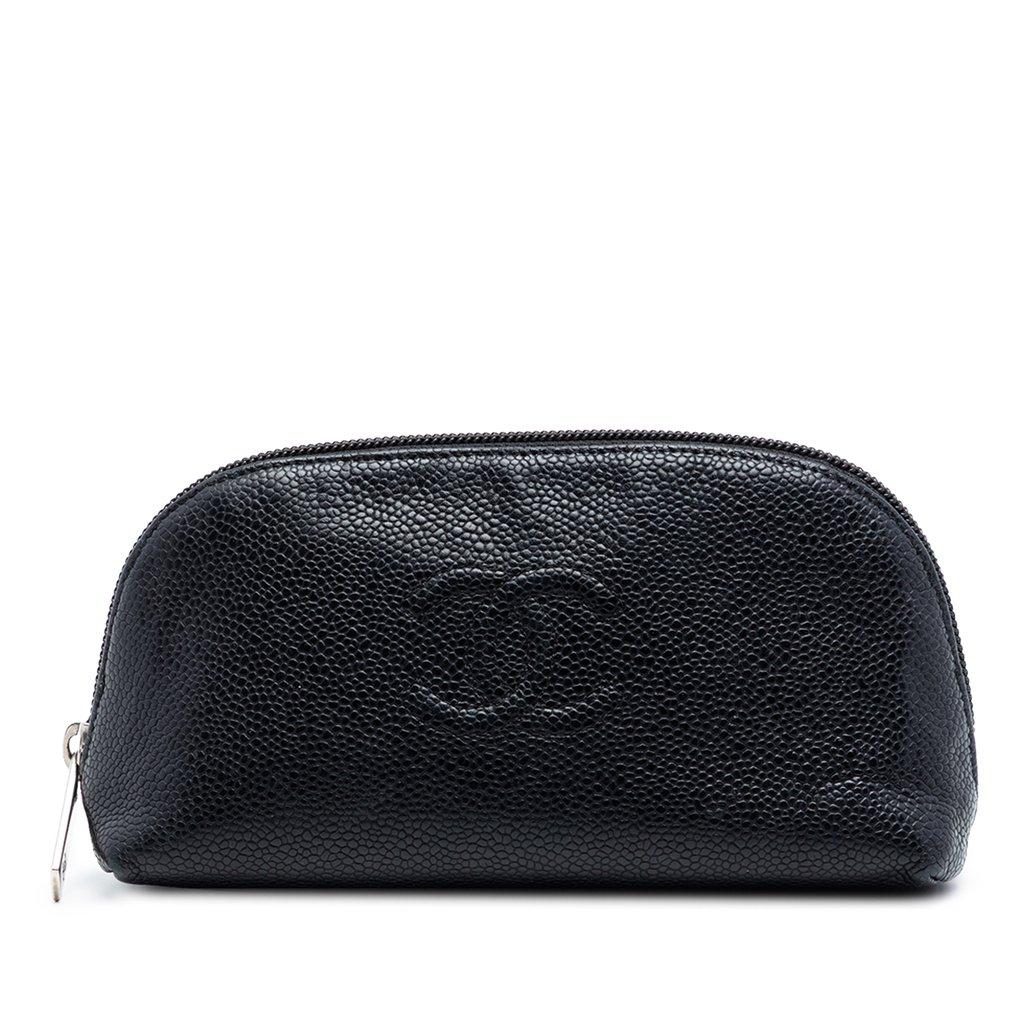 Chanel حقيبة مستحضرات التجميل سي سي كافيار