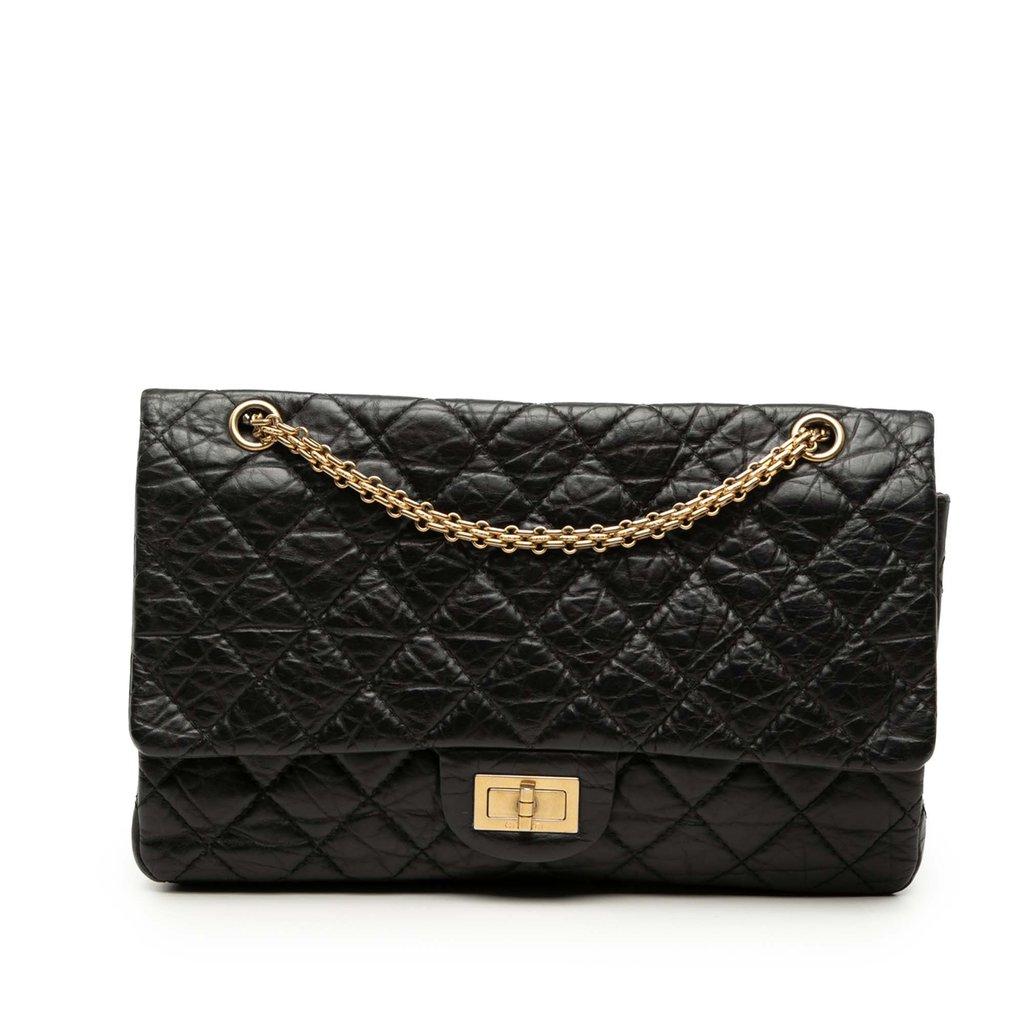 Chanel Quilted Aged Calfskin Reissue 2.55 Double Flap 227