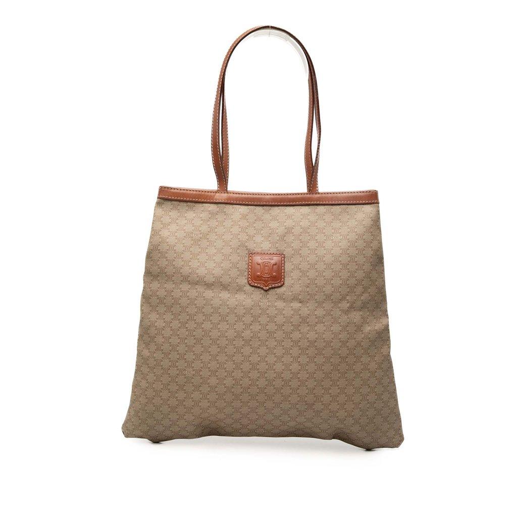 Celine Macadam Coated Canvas Tote