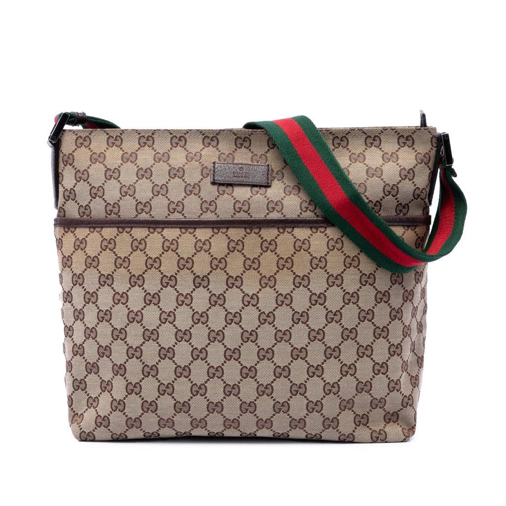 Gucci حقيبة كروسبودي من قماش جي جي كانفاس