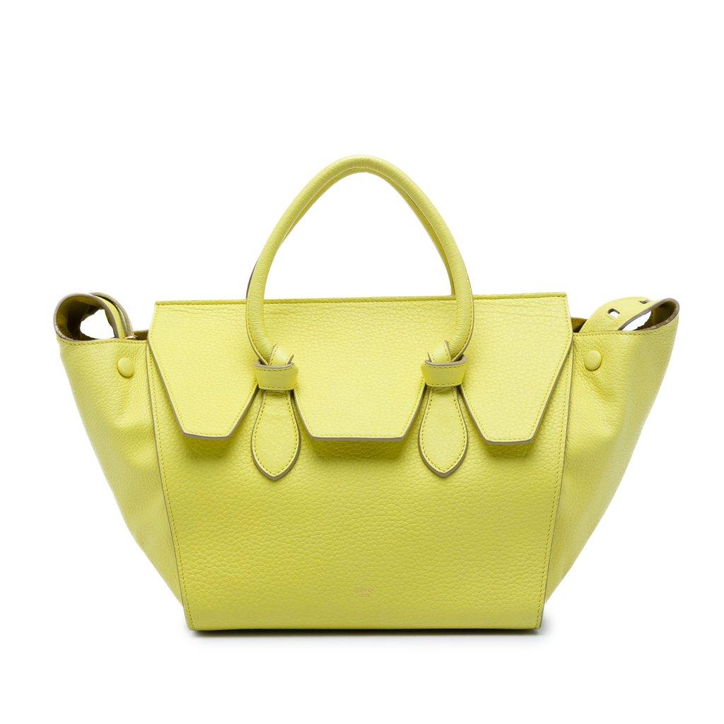 Celine Small Grained Calfskin Tie Knot Handbag